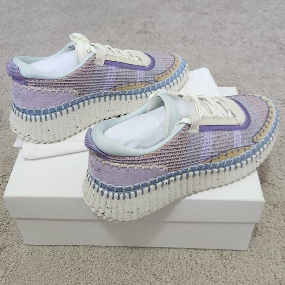 Chloe Nama Platform Women Sneakers  10US / 40EU - Picture 2 of 7